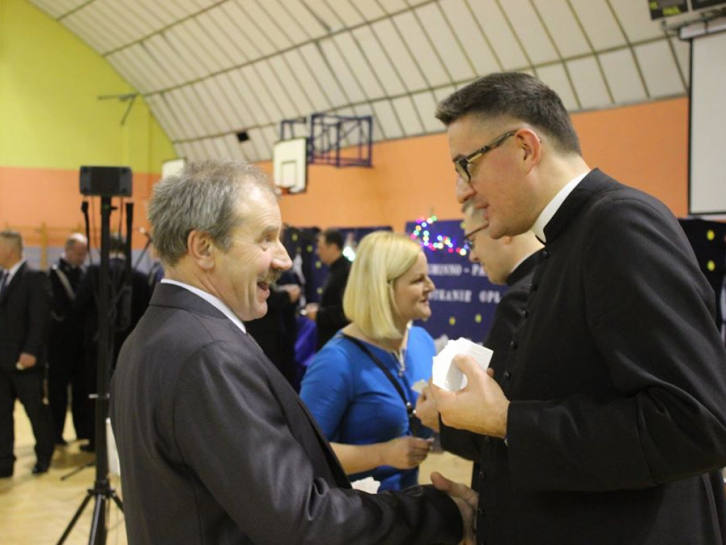 Gminno-parafialne spotkanie opłatkowe w Komarówce P. - zdjęcia
