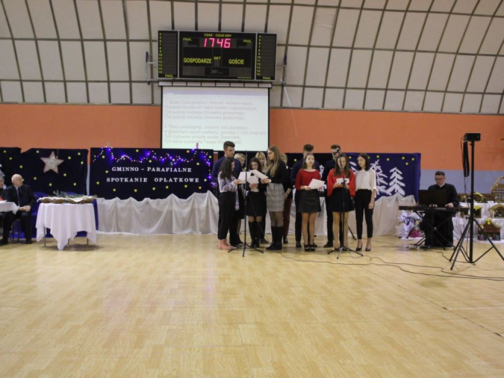 Gminno-parafialne spotkanie opłatkowe w Komarówce P. - zdjęcia