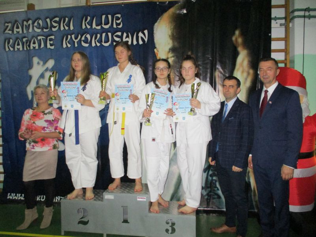 Karatecy z gminy Kąkolewnica na turnieju w Łabuńkach