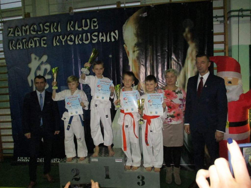 Karatecy z gminy Kąkolewnica na turnieju w Łabuńkach