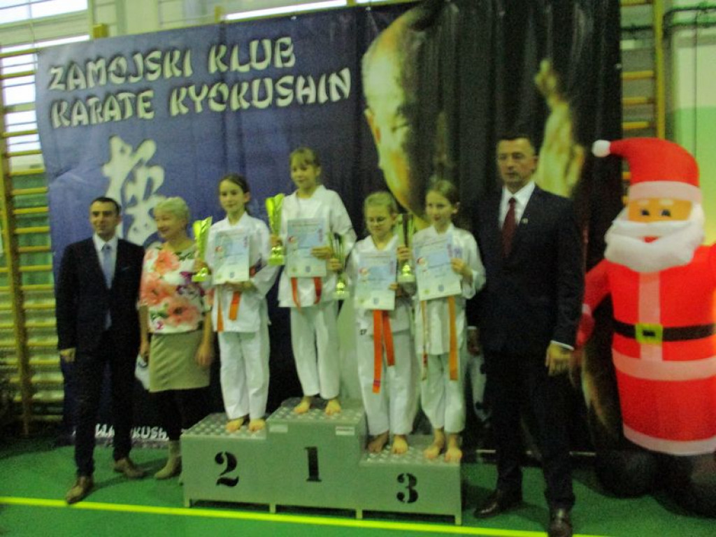 Karatecy z gminy Kąkolewnica na turnieju w Łabuńkach