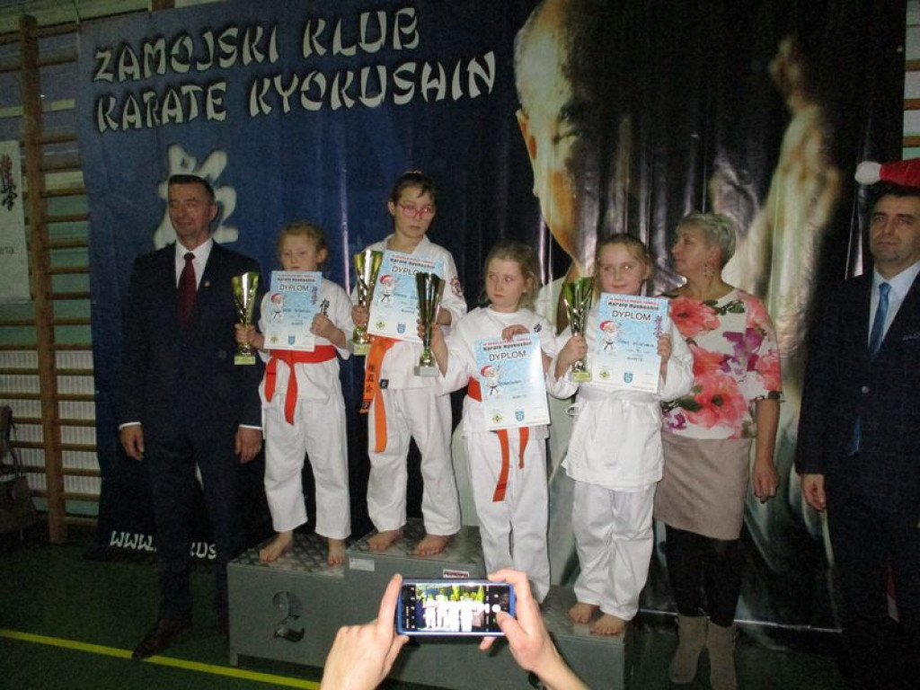 Karatecy z gminy Kąkolewnica na turnieju w Łabuńkach