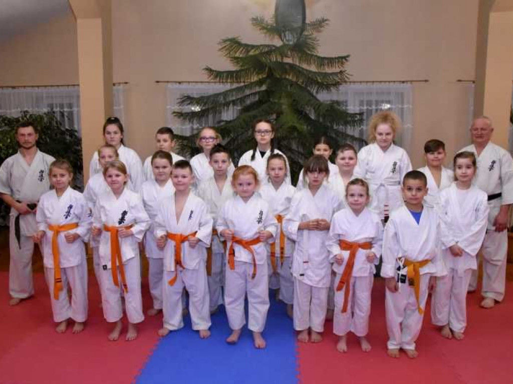 Egzamin w Kąkolewnicy na wyższe stopnie karate
