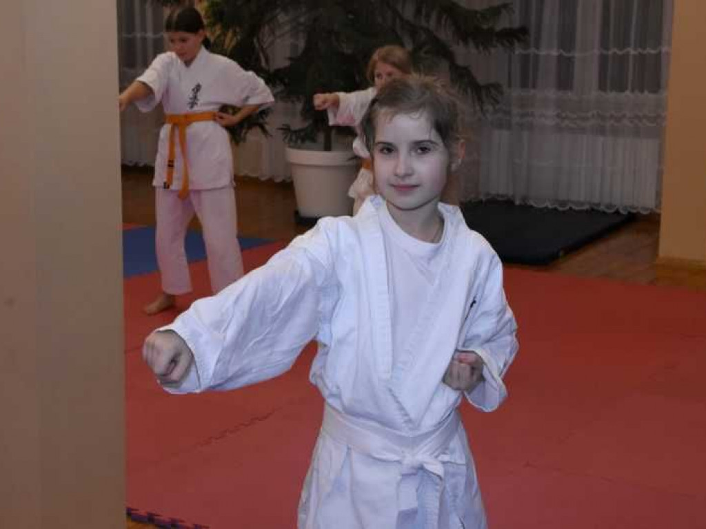 Egzamin w Kąkolewnicy na wyższe stopnie karate