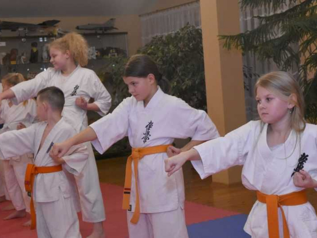 Egzamin w Kąkolewnicy na wyższe stopnie karate