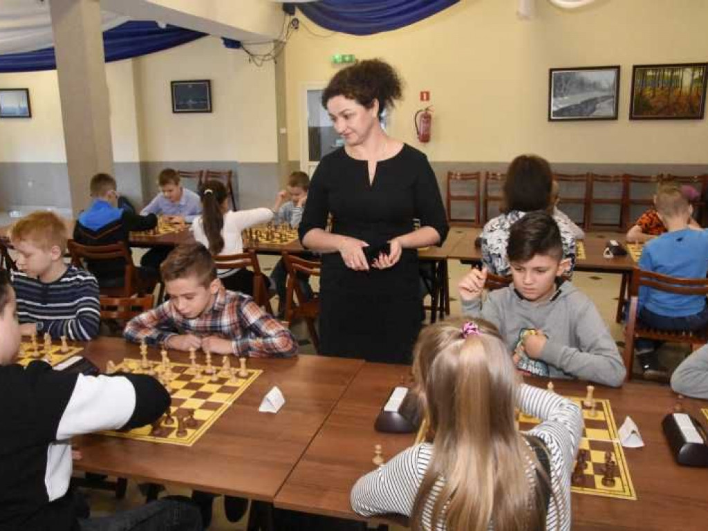 Turniej szachowy w Kąkolewnicy
