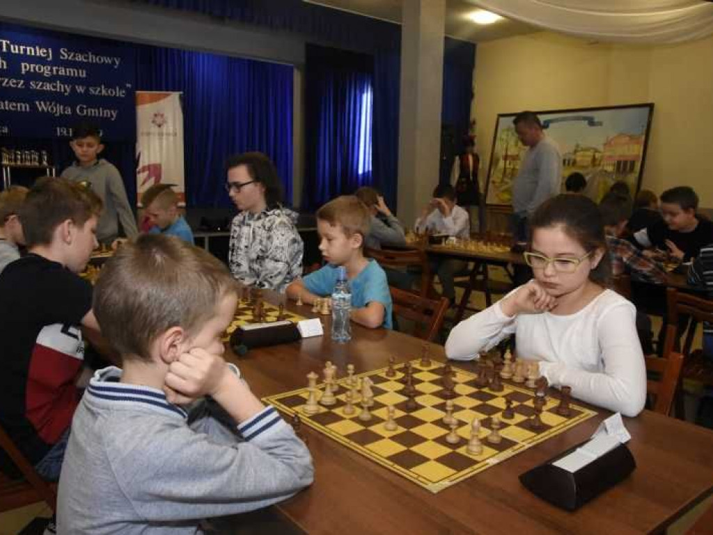 Turniej szachowy w Kąkolewnicy