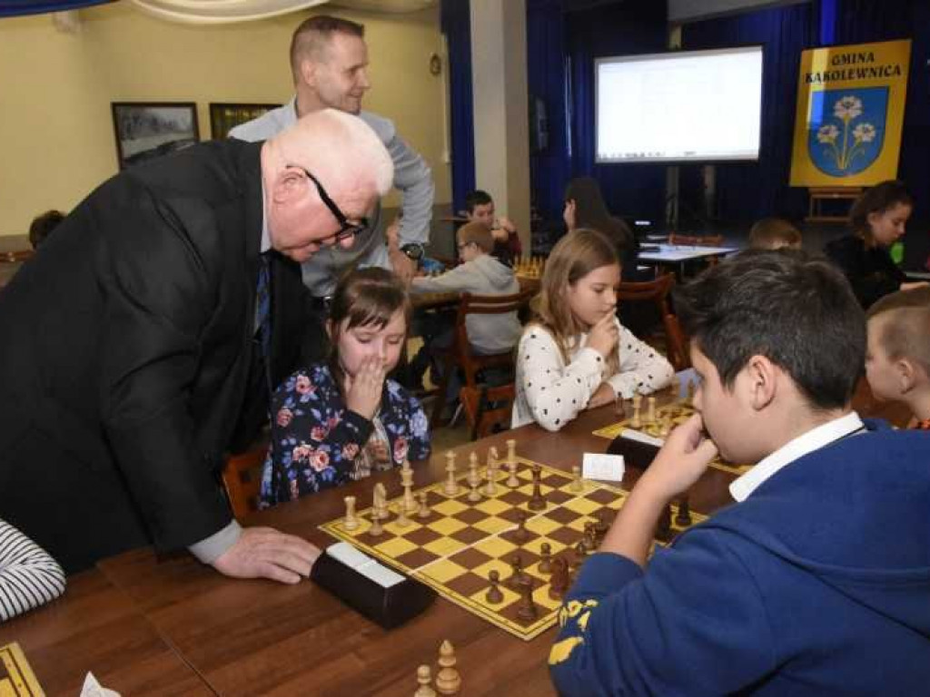 Turniej szachowy w Kąkolewnicy