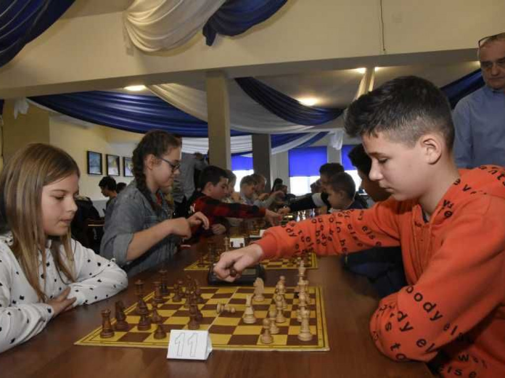 Turniej szachowy w Kąkolewnicy