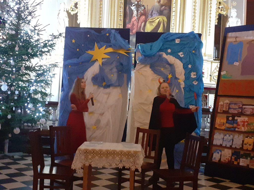 Jasełka uczniów I LO - zdjęcia