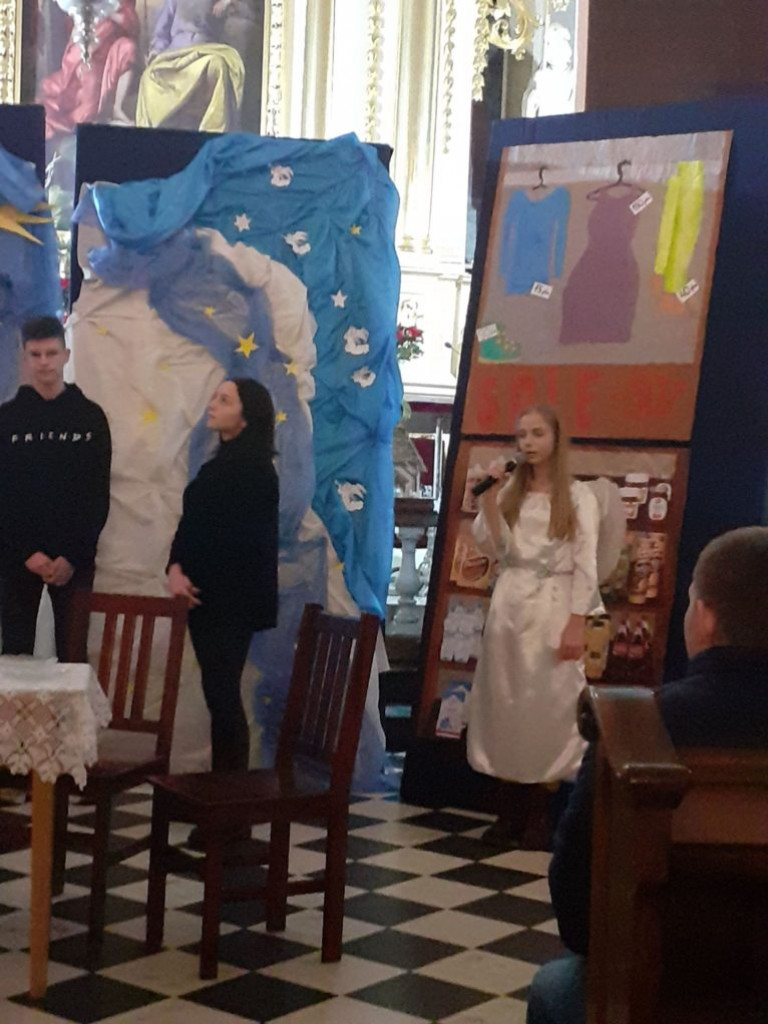 Jasełka uczniów I LO - zdjęcia