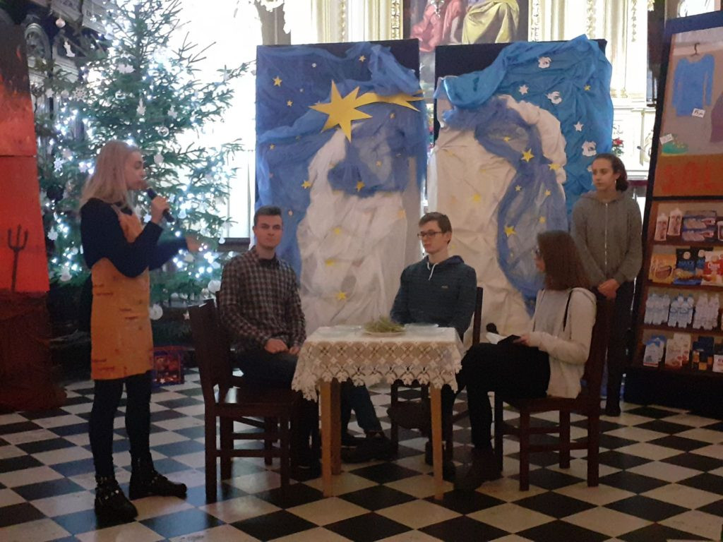 Jasełka uczniów I LO - zdjęcia