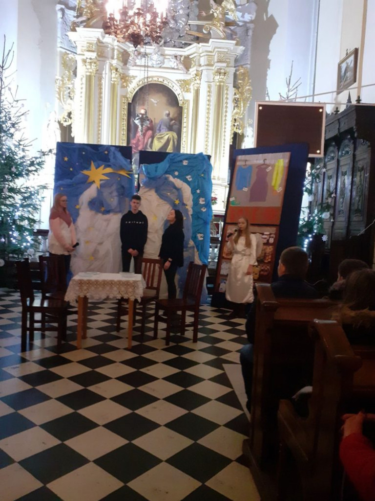 Jasełka uczniów I LO - zdjęcia