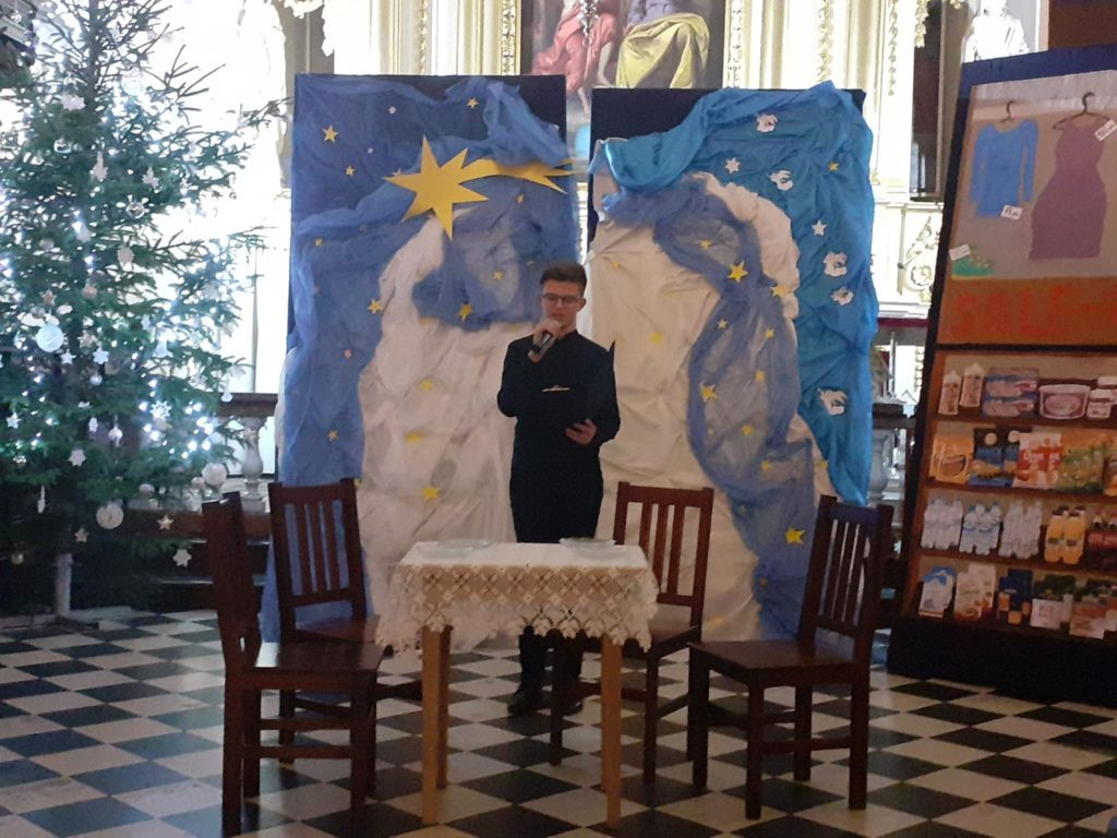 Jasełka uczniów I LO - zdjęcia