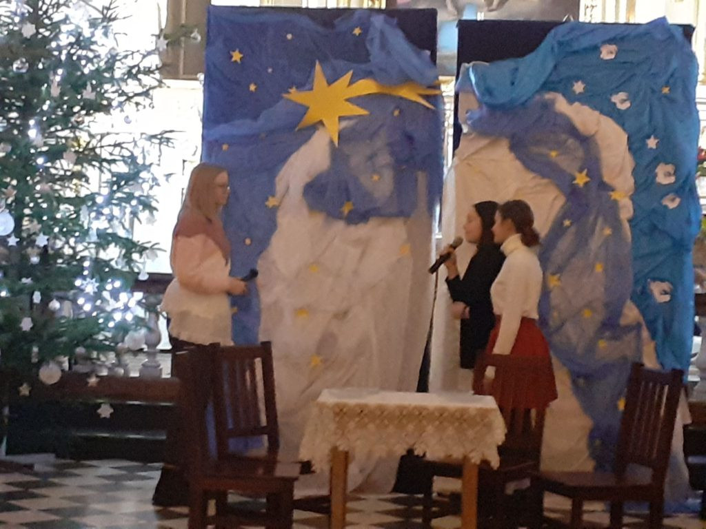 Jasełka uczniów I LO - zdjęcia