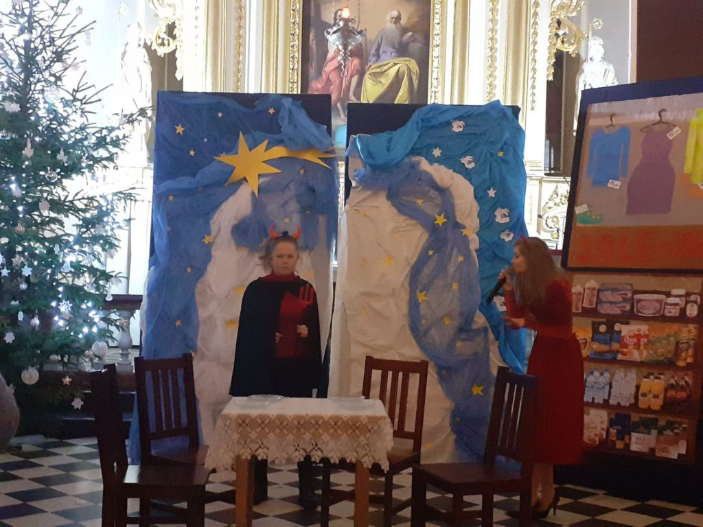 Jasełka uczniów I LO - zdjęcia