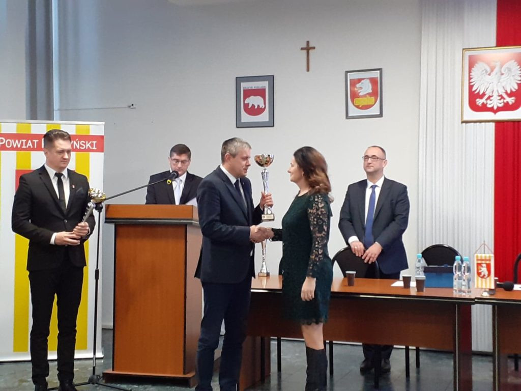 Sesja Rady Powiatu - podsumowanie współzawodnictwa sportowego szkół