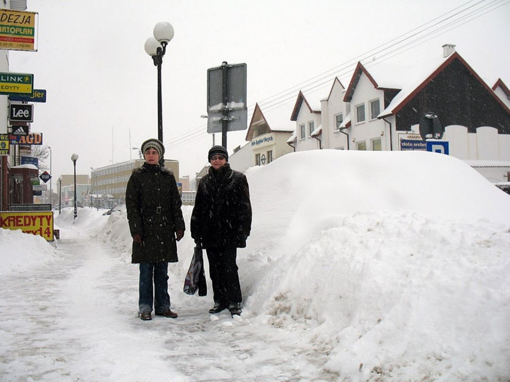 Zima w Radzyniu w 2010 roku