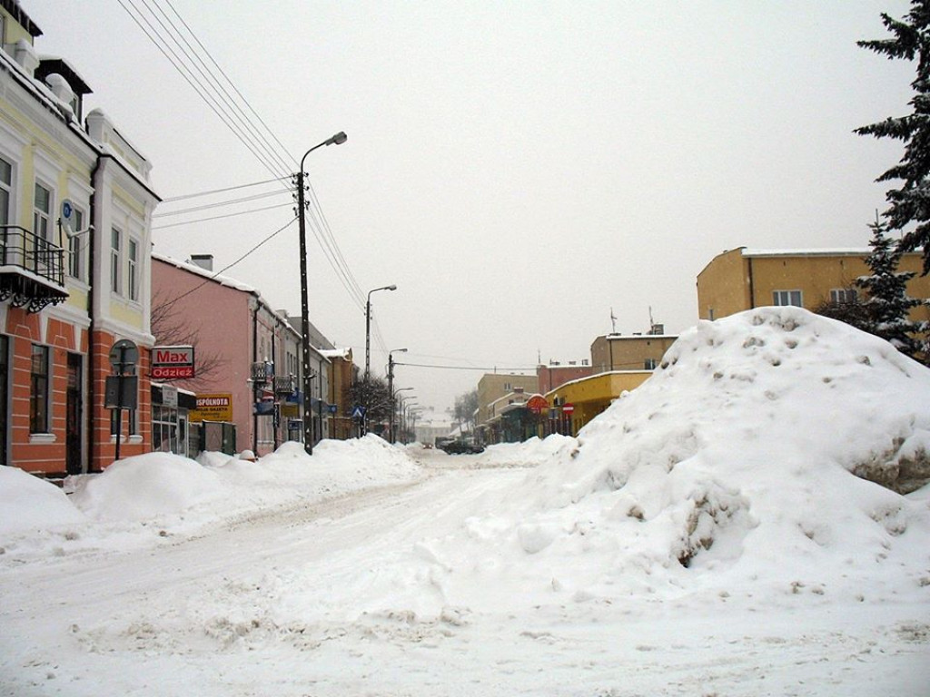 Zima w Radzyniu w 2010 roku