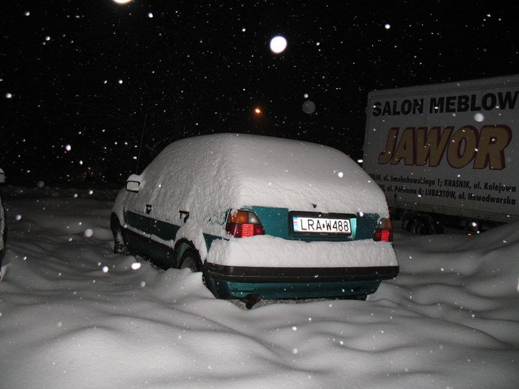 Zima w Radzyniu w 2010 roku