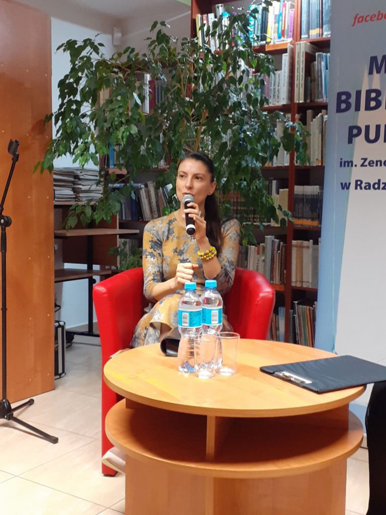 Spotkanie z pisarką Ałbeną Grabowską