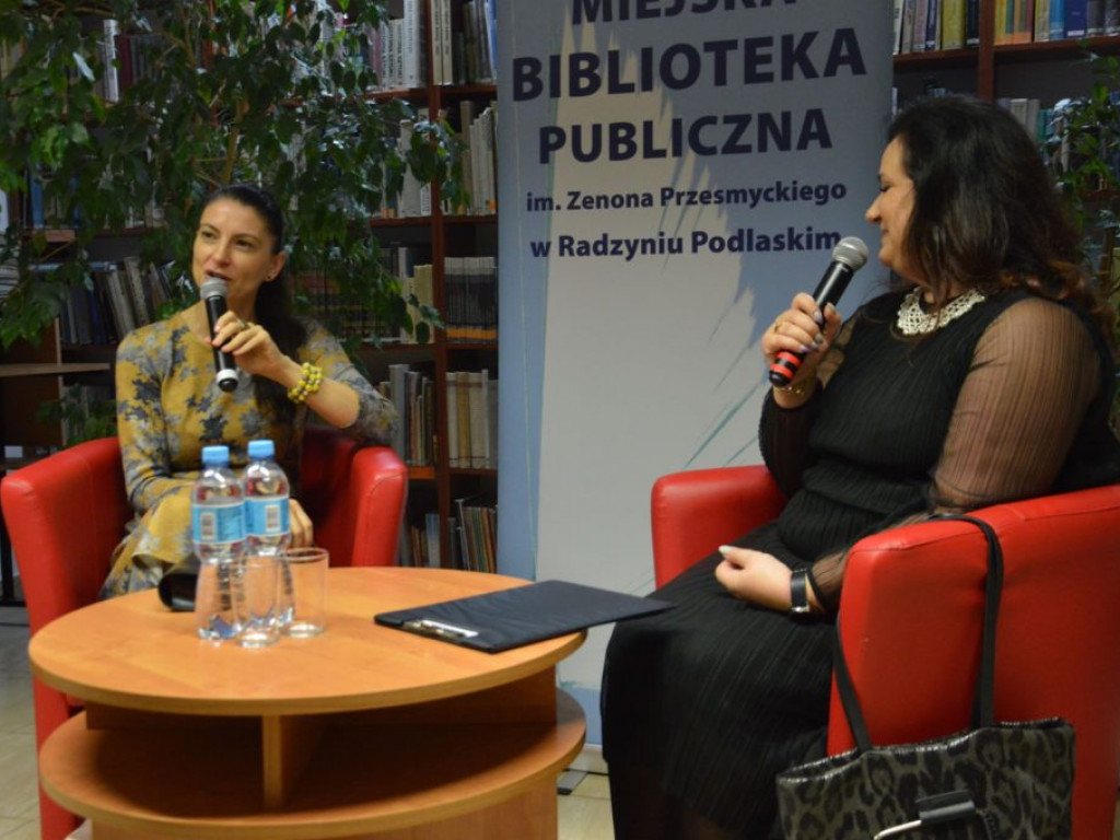 Spotkanie z pisarką Ałbeną Grabowską