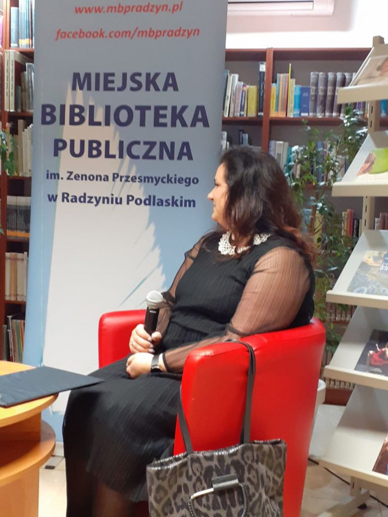 Spotkanie z pisarką Ałbeną Grabowską