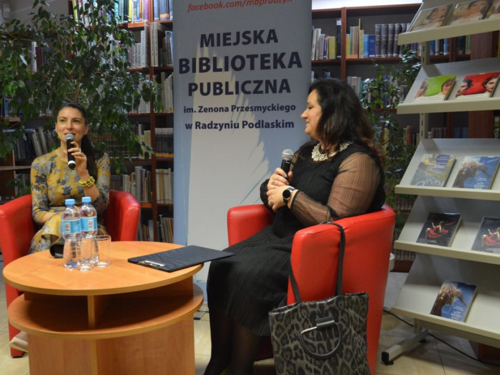 Spotkanie z pisarką Ałbeną Grabowską