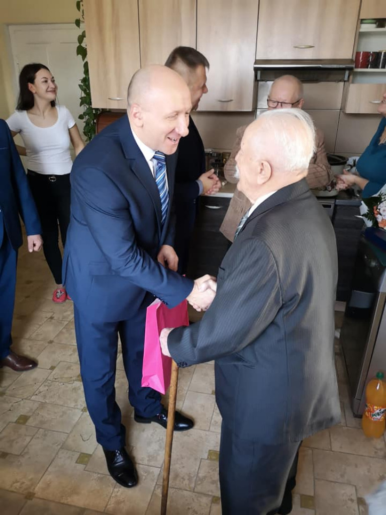 100. urodziny mieszkańca gminy Ulan-Majorat