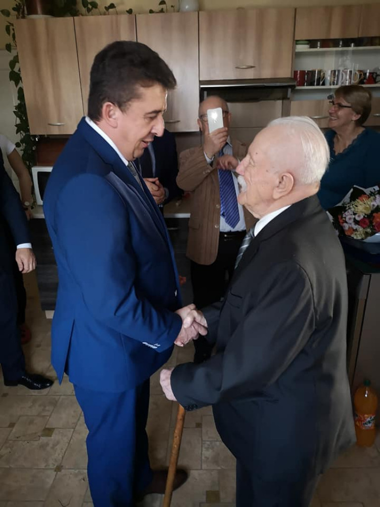 100. urodziny mieszkańca gminy Ulan-Majorat