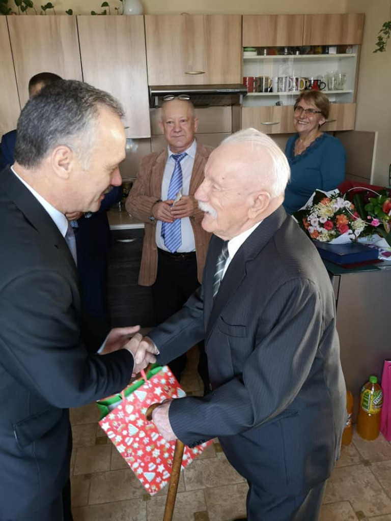 100. urodziny mieszkańca gminy Ulan-Majorat