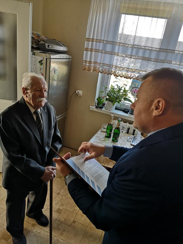 100. urodziny mieszkańca gminy Ulan-Majorat