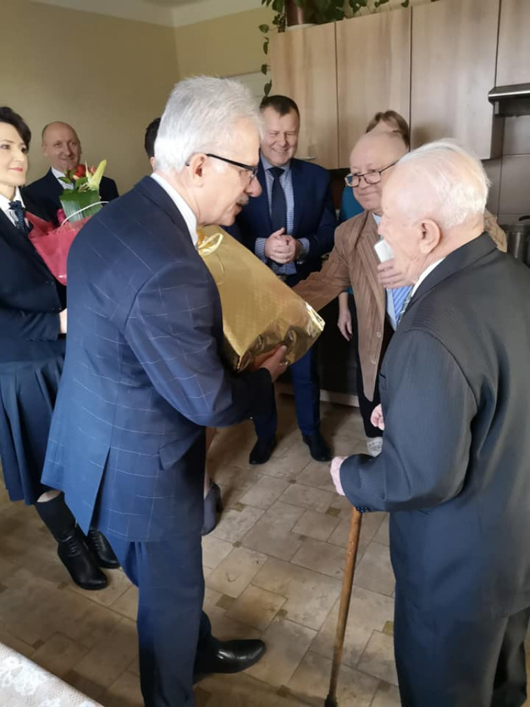 100. urodziny mieszkańca gminy Ulan-Majorat