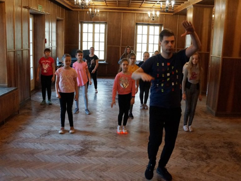 Zajęcia z zumby w ROK-u