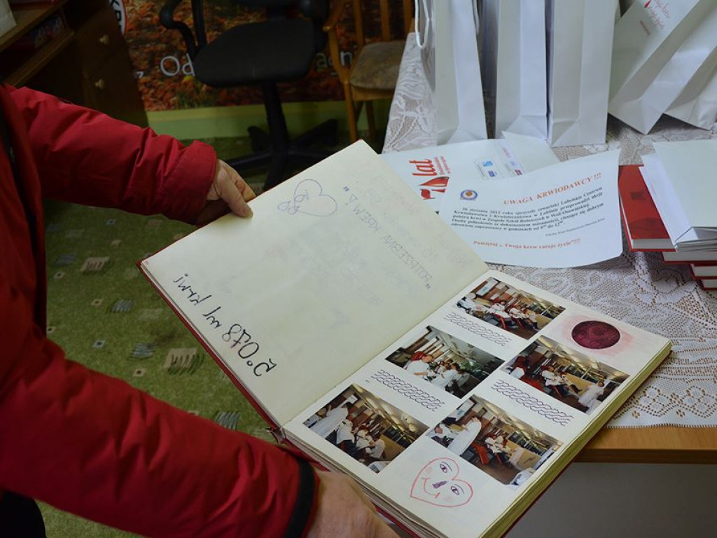 Zbliża się jubileusz 45-lecia klubu honorowych krwiodawców