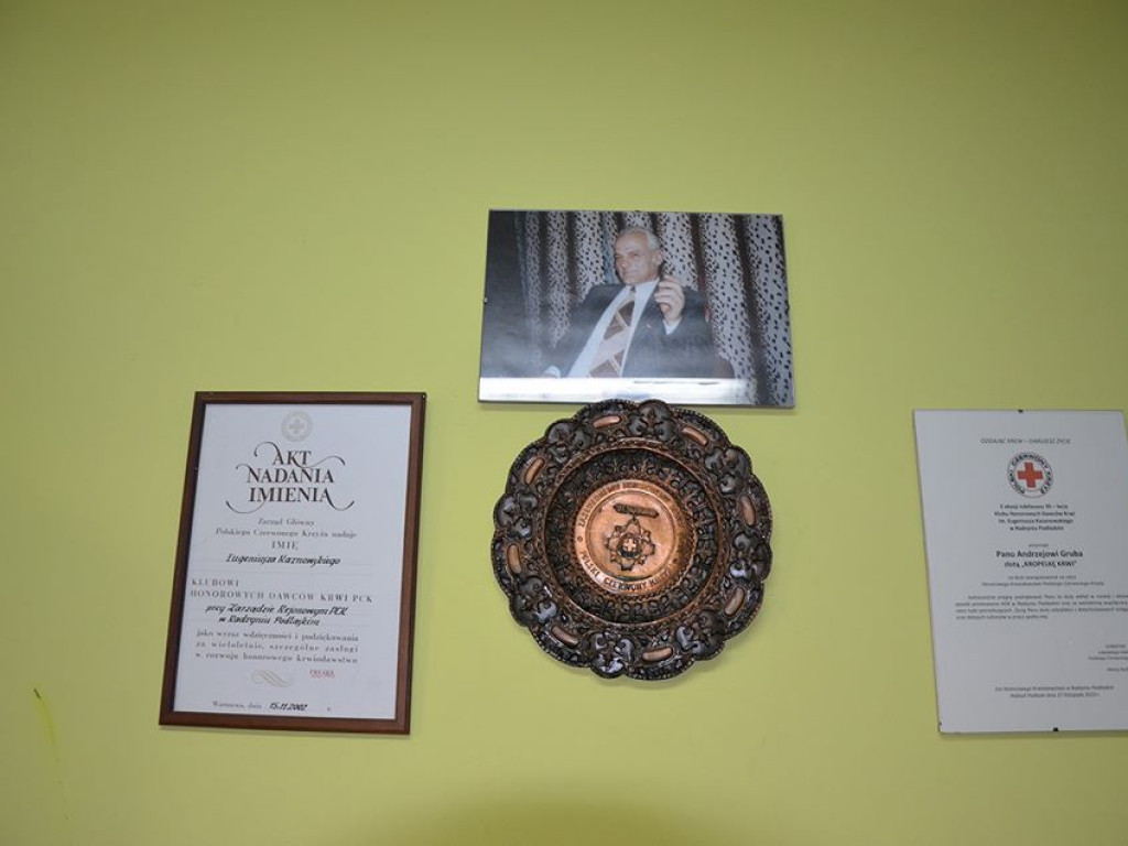 Zbliża się jubileusz 45-lecia klubu honorowych krwiodawców