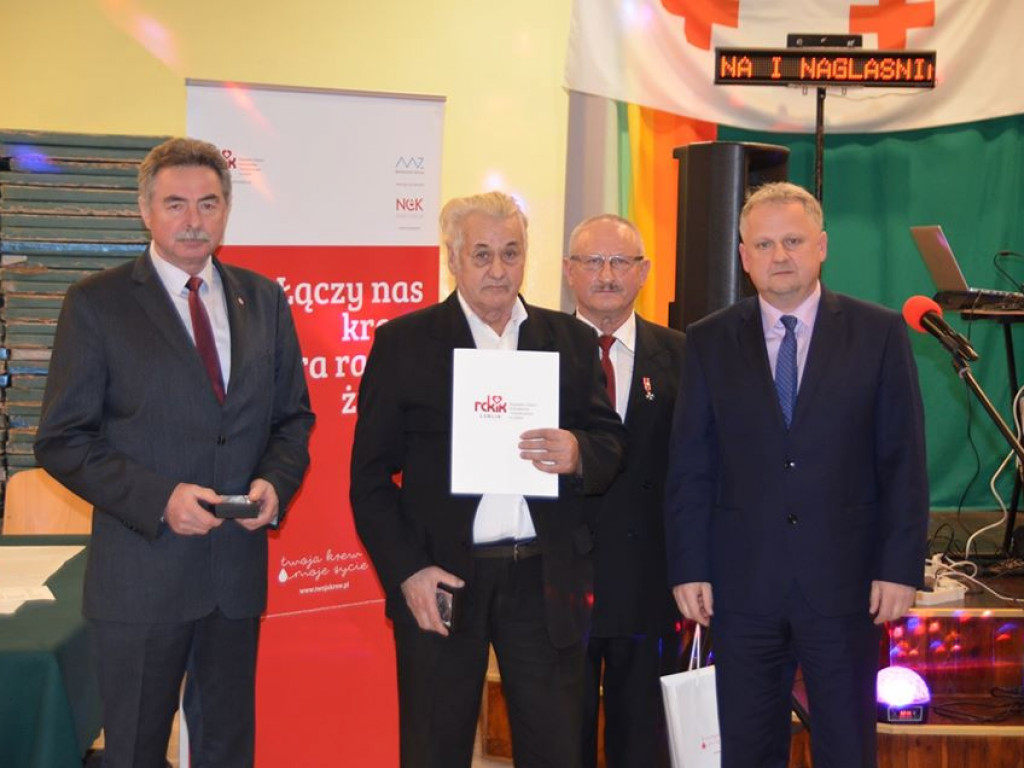 Jubileusz 45-lecia Honorowego Krwiodawstwa w Powiecie Radzyńskim