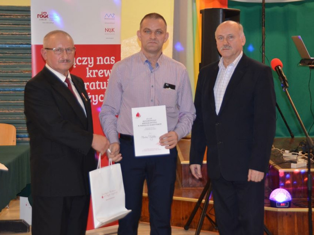 Jubileusz 45-lecia Honorowego Krwiodawstwa w Powiecie Radzyńskim