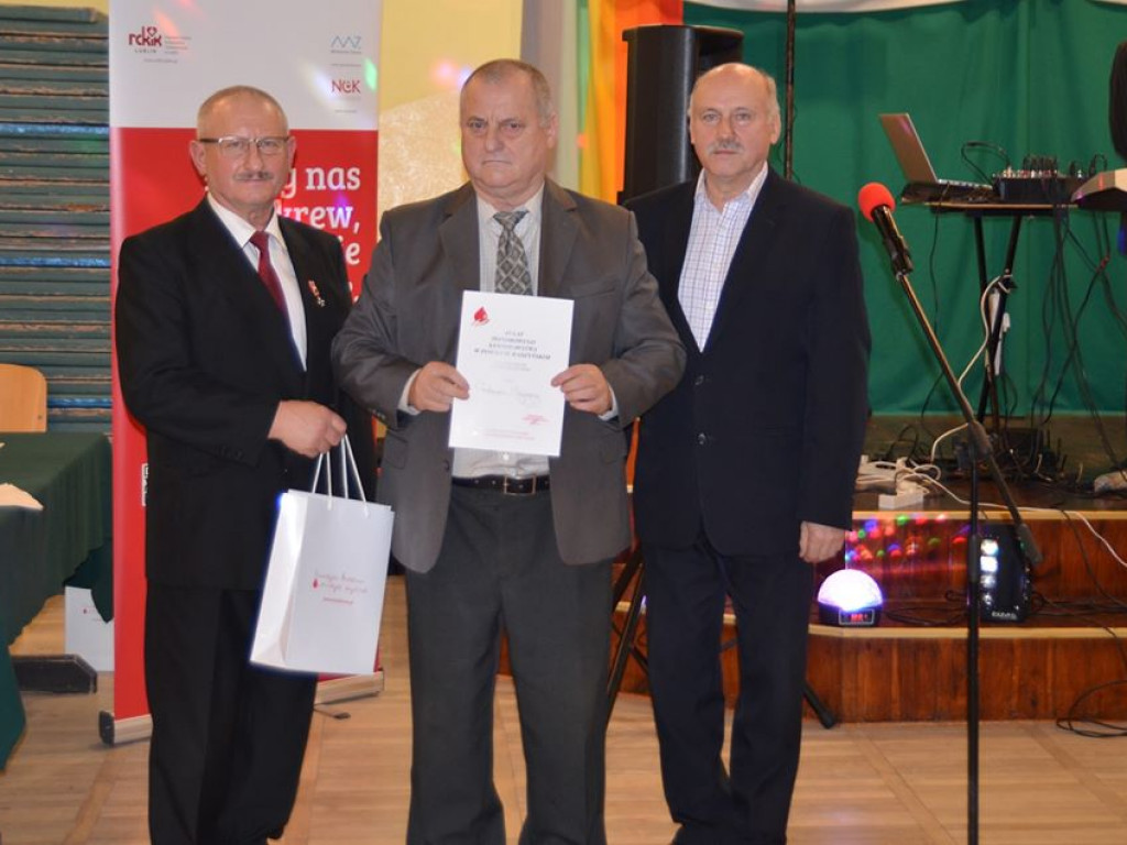Jubileusz 45-lecia Honorowego Krwiodawstwa w Powiecie Radzyńskim