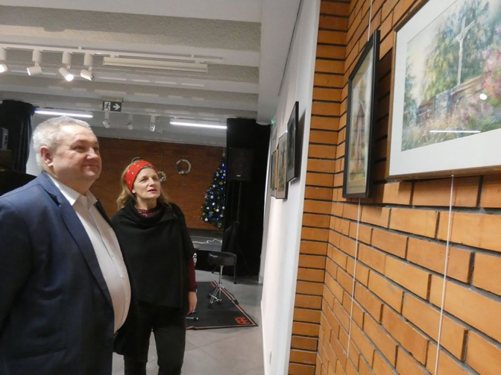 Wystawa prac Ewy Grodzkiej i Urszuli Pietras w Kocku