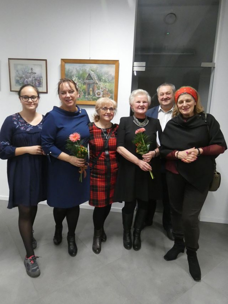 Wystawa prac Ewy Grodzkiej i Urszuli Pietras w Kocku