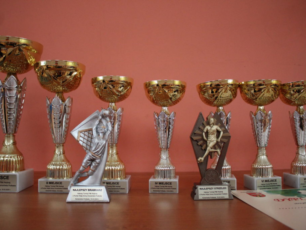 Halowy Turniej Piłki Nożnej o Puchar Wójta Gminy Komarówka Podlaska