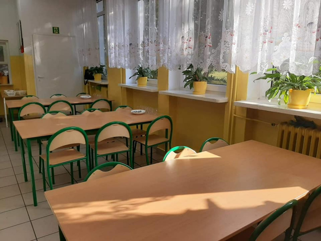 Odnowiona stołówka w SOSW