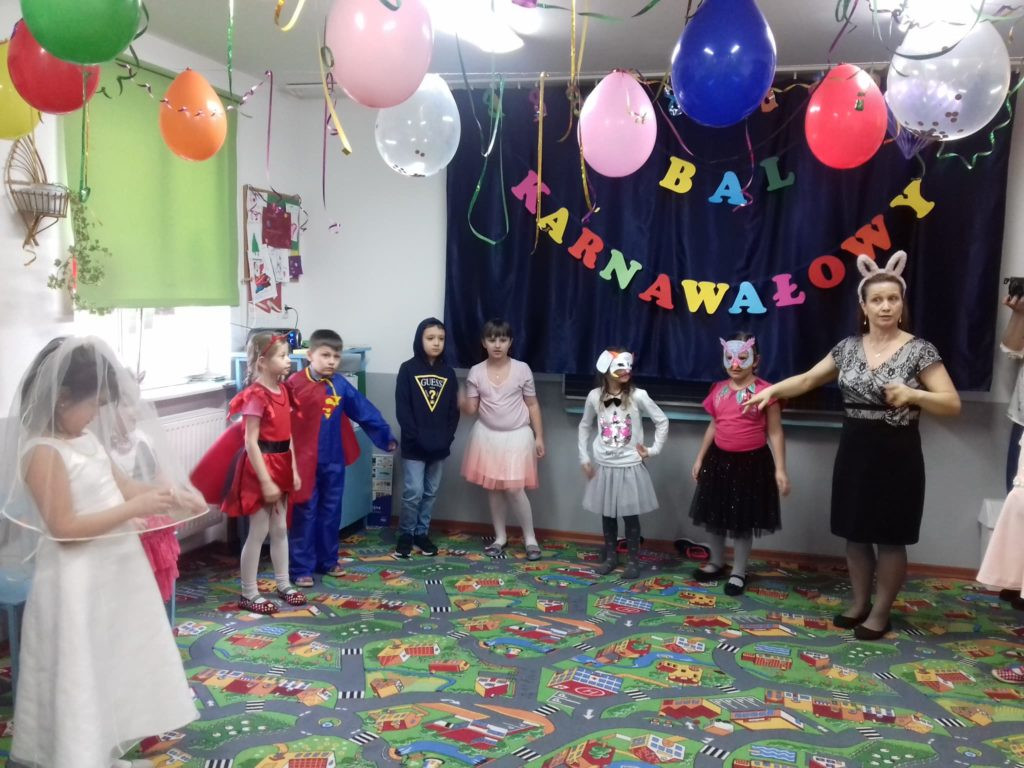 Bal karnawałowy w SP w Walinnie