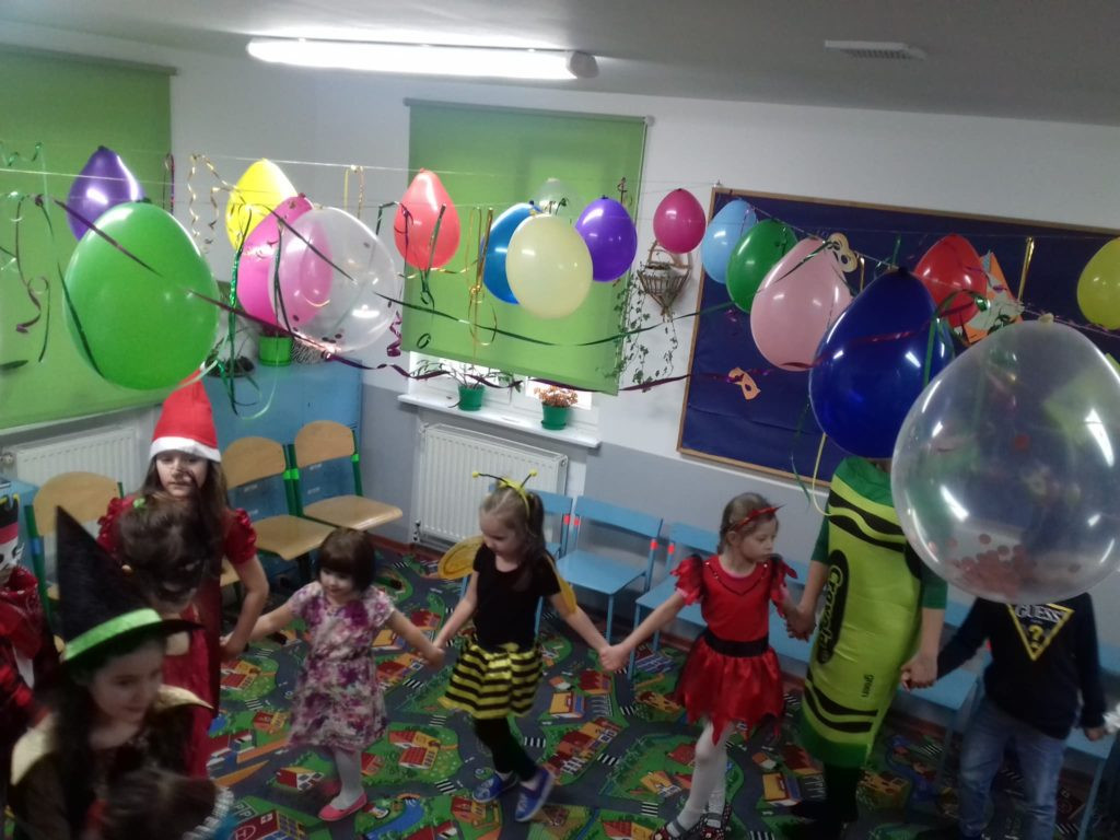 Bal karnawałowy w SP w Walinnie
