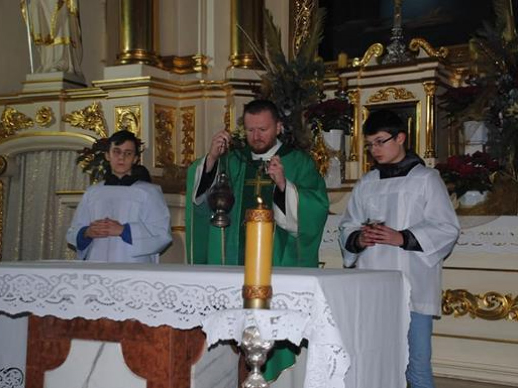 Przyjęcie nowych ministrantów