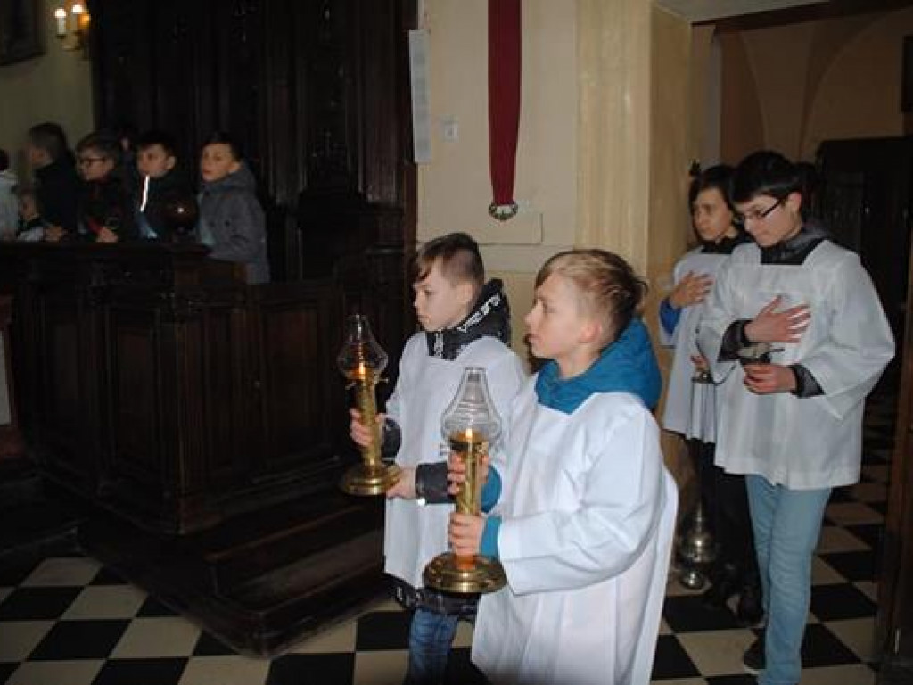 Przyjęcie nowych ministrantów