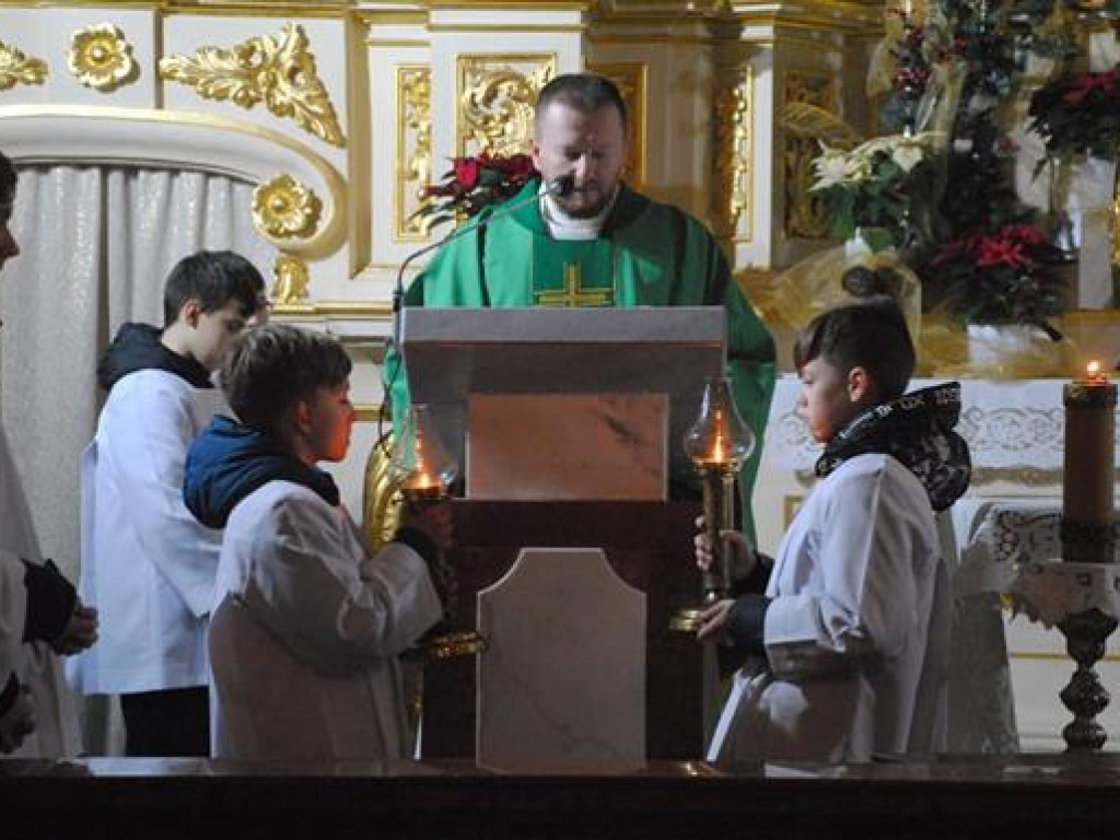 Przyjęcie nowych ministrantów