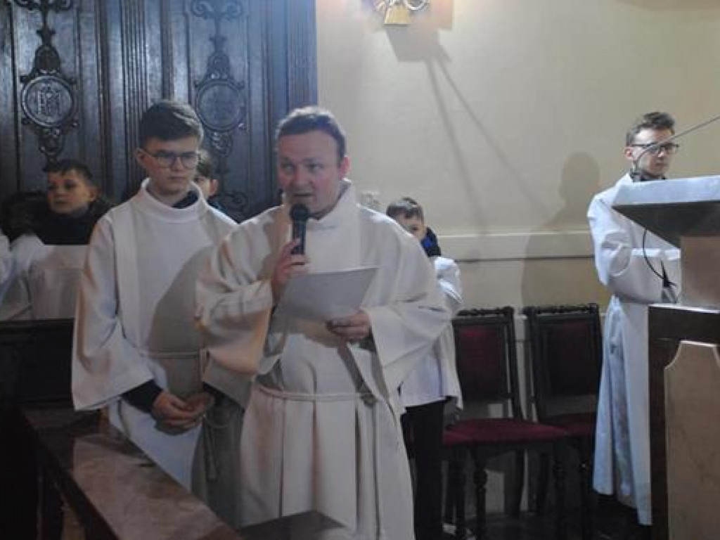 Przyjęcie nowych ministrantów