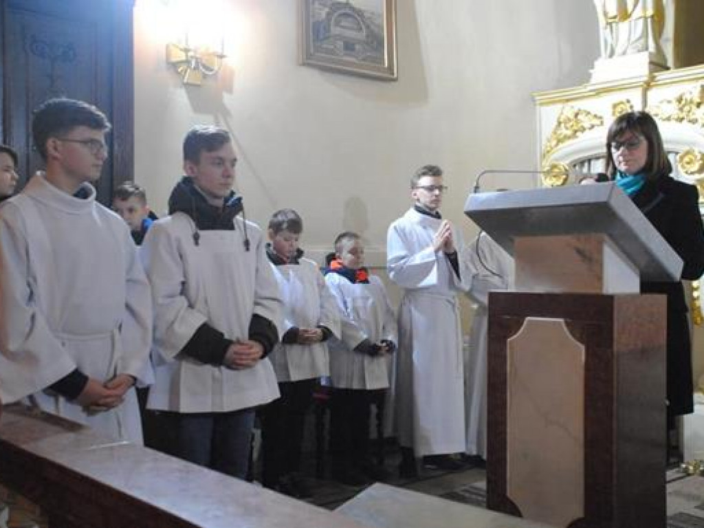 Przyjęcie nowych ministrantów